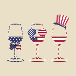 Red, White and Gold Case
